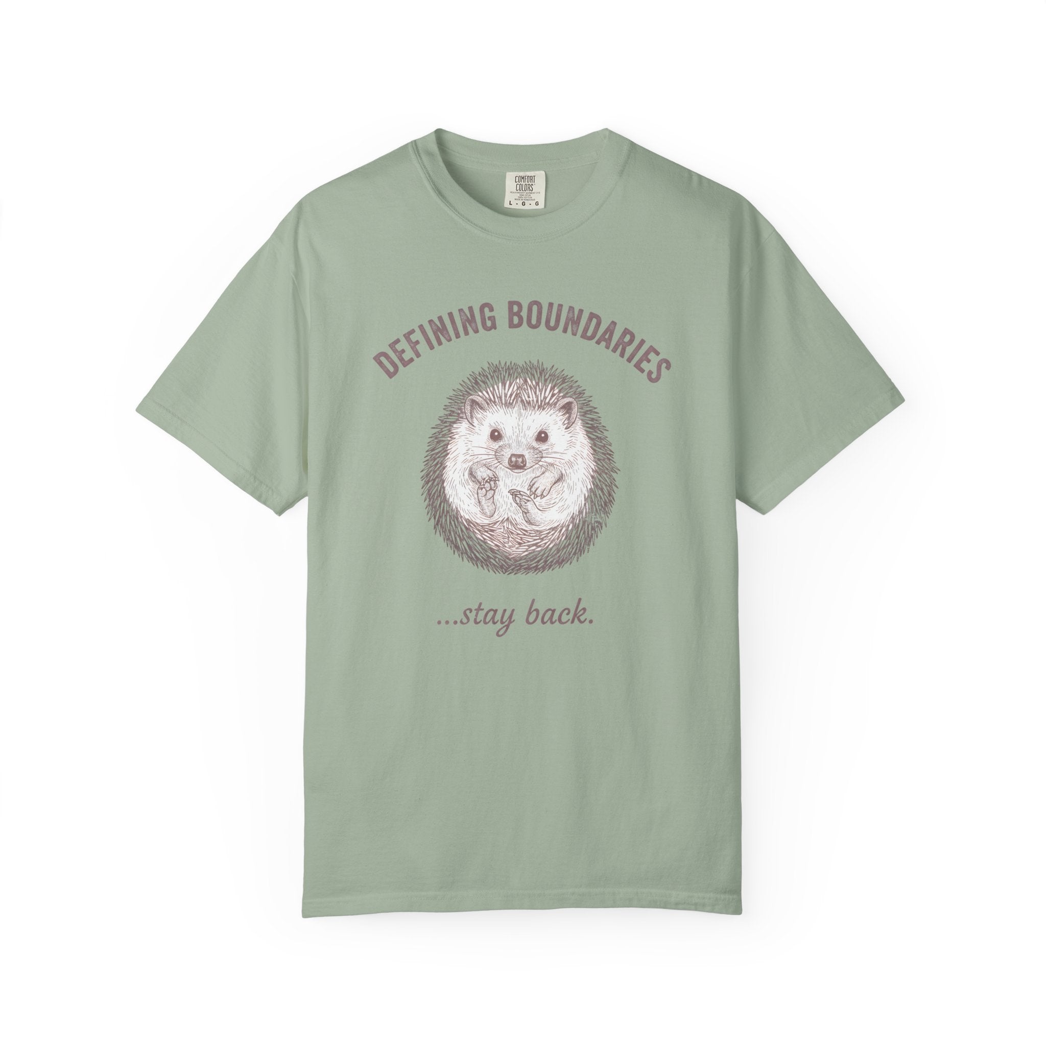 Defining Boundaries Hedgehog T-Shirt