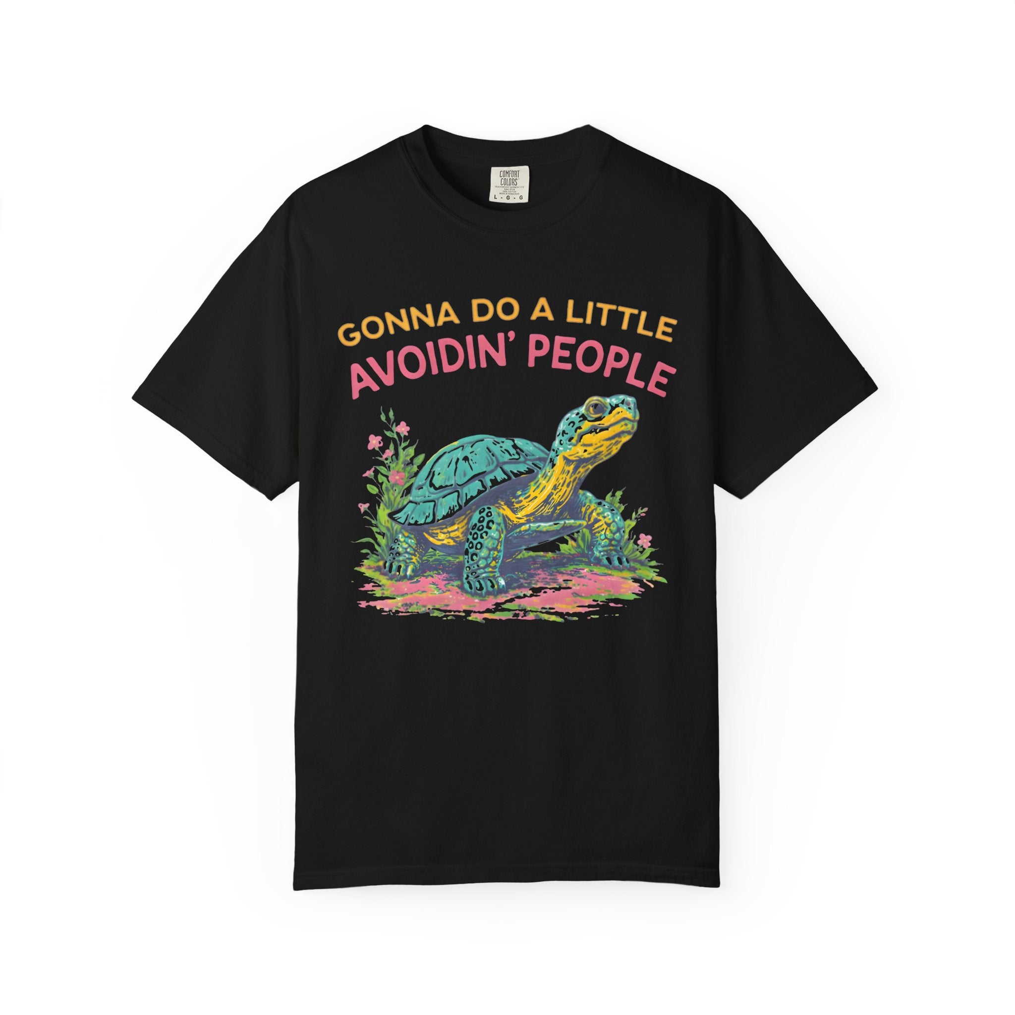 Avoidin' People Tortoise T-Shirt