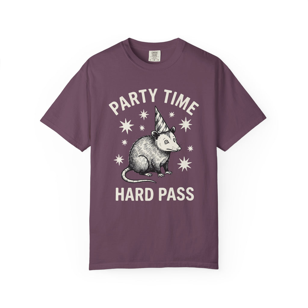 Party Time Hard Pass Opossum T-Shirt