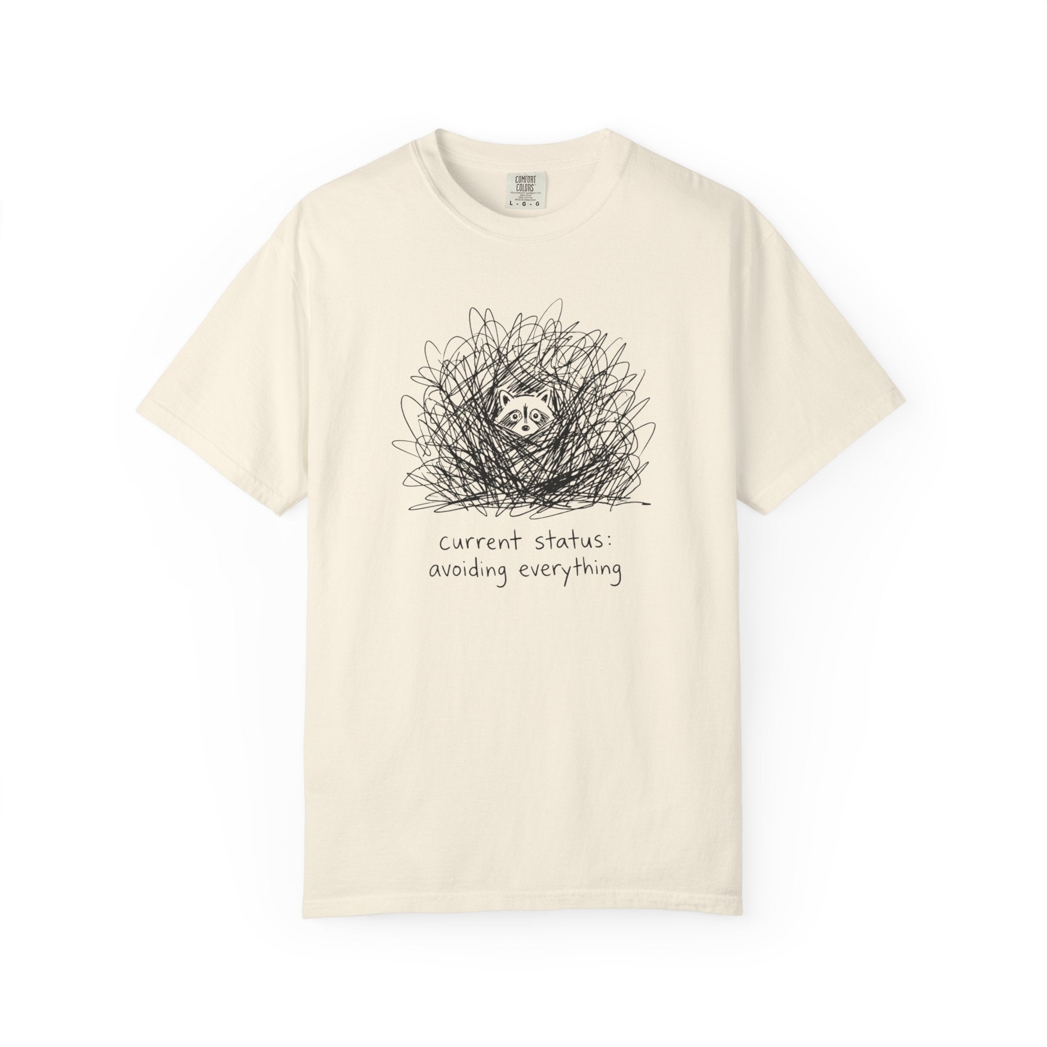 Avoiding Everything Raccoon T-Shirt