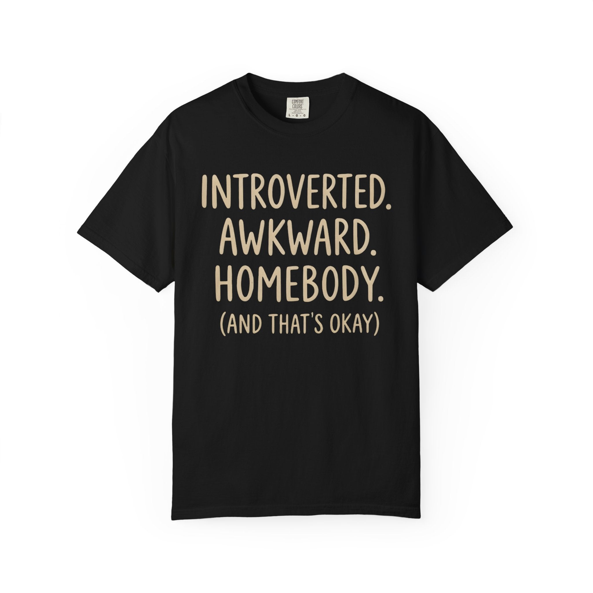 Introverted. Awkward. Homebody. T-Shirt