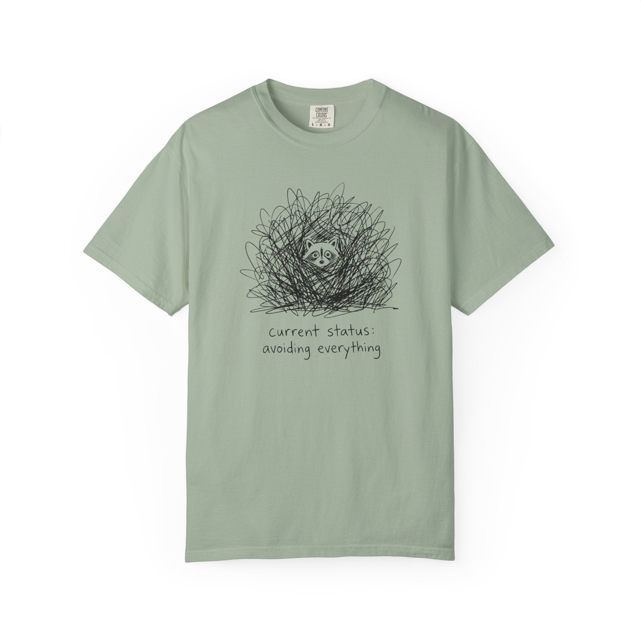 Avoiding Everything Raccoon T-Shirt
