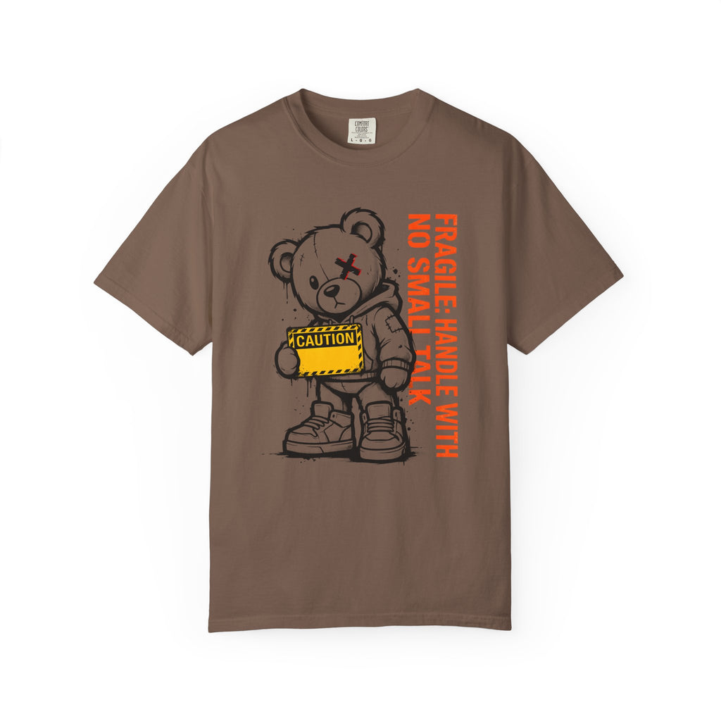 No Small Talk Bear T-Shirt