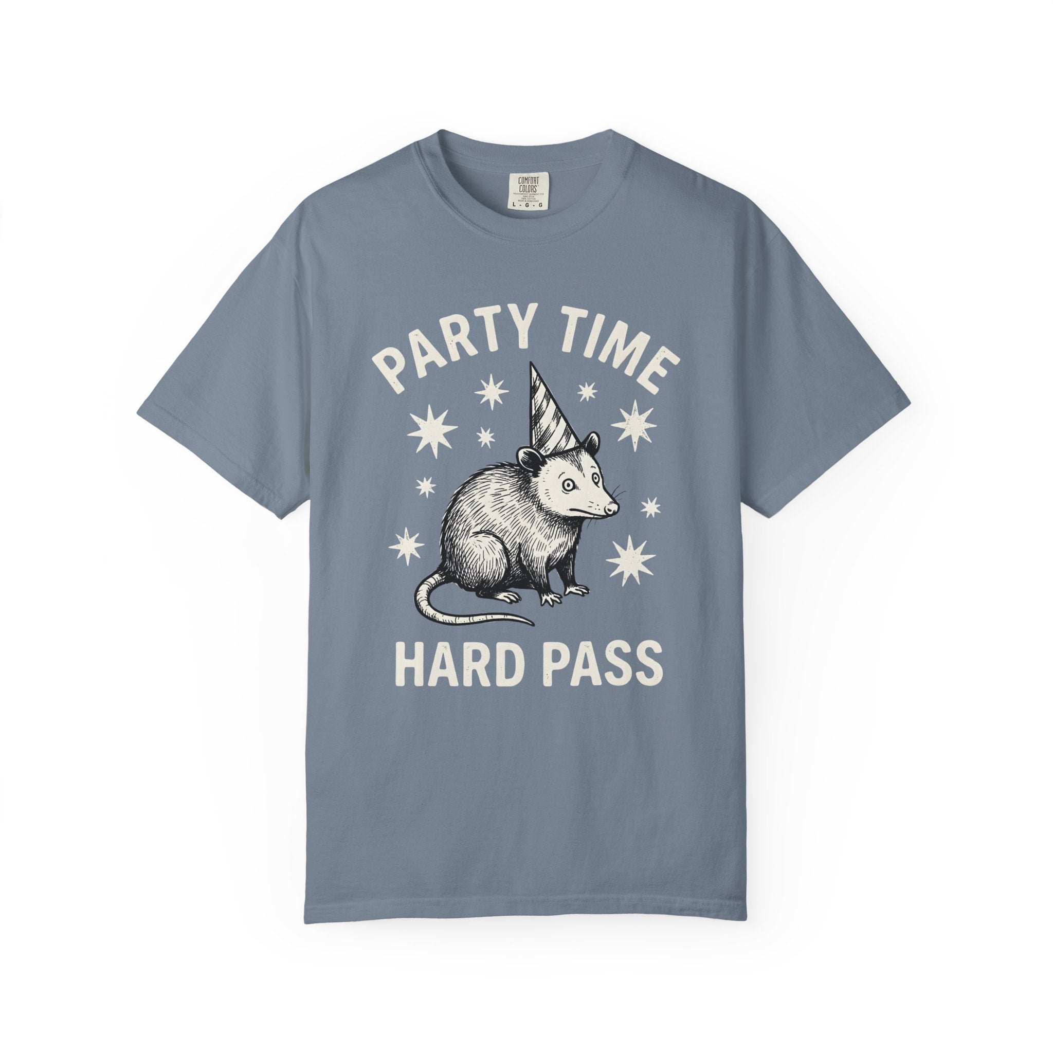 Party Time Hard Pass Opossum T-Shirt