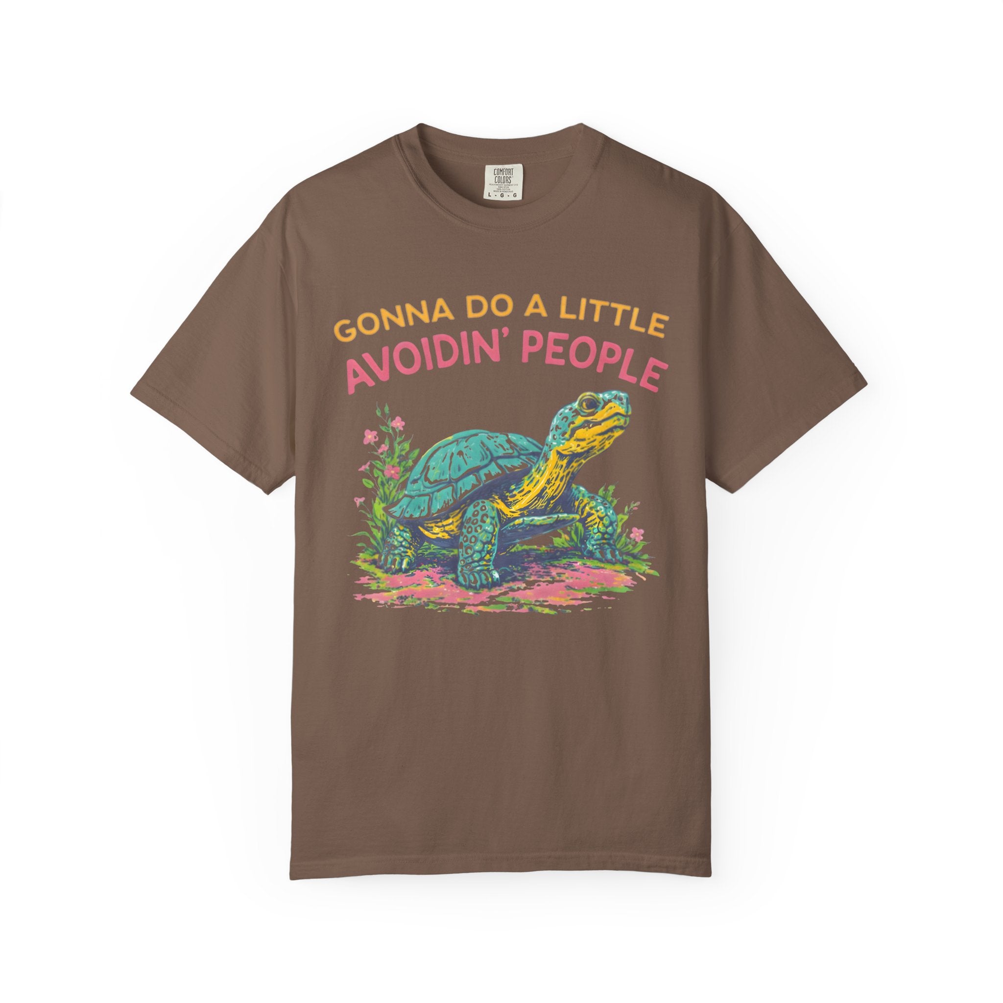 Avoidin' People Tortoise T-Shirt
