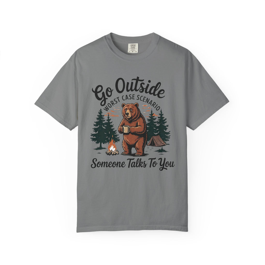 Go Outside Bear T-Shirt