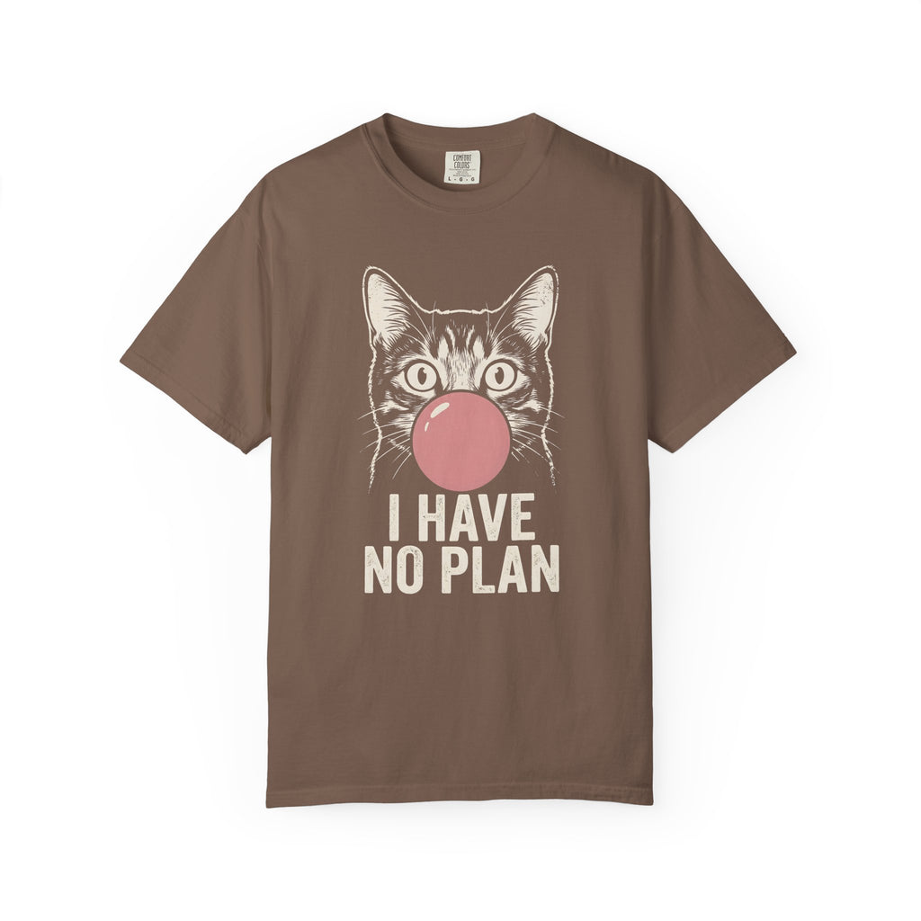 I Have No Plan Cat T-Shirt