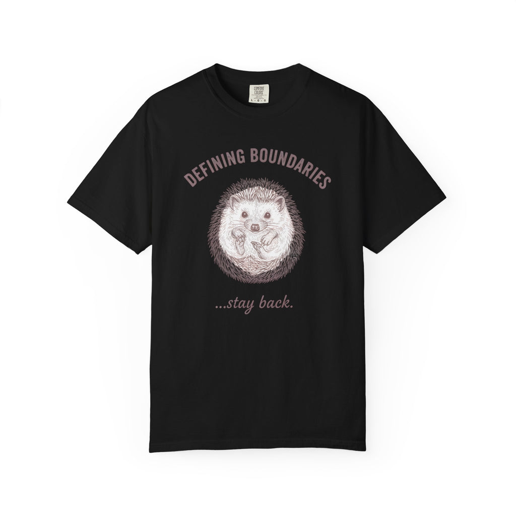 Defining Boundaries Hedgehog T-Shirt