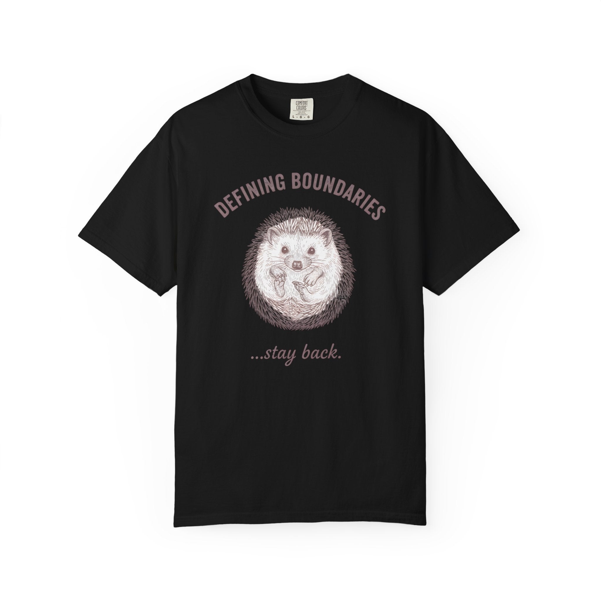 Defining Boundaries Hedgehog T-Shirt