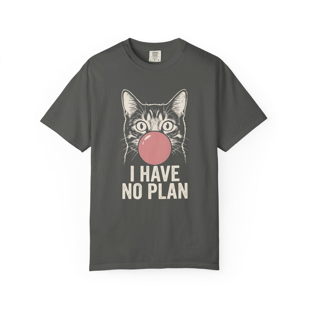 I Have No Plan Cat T-Shirt