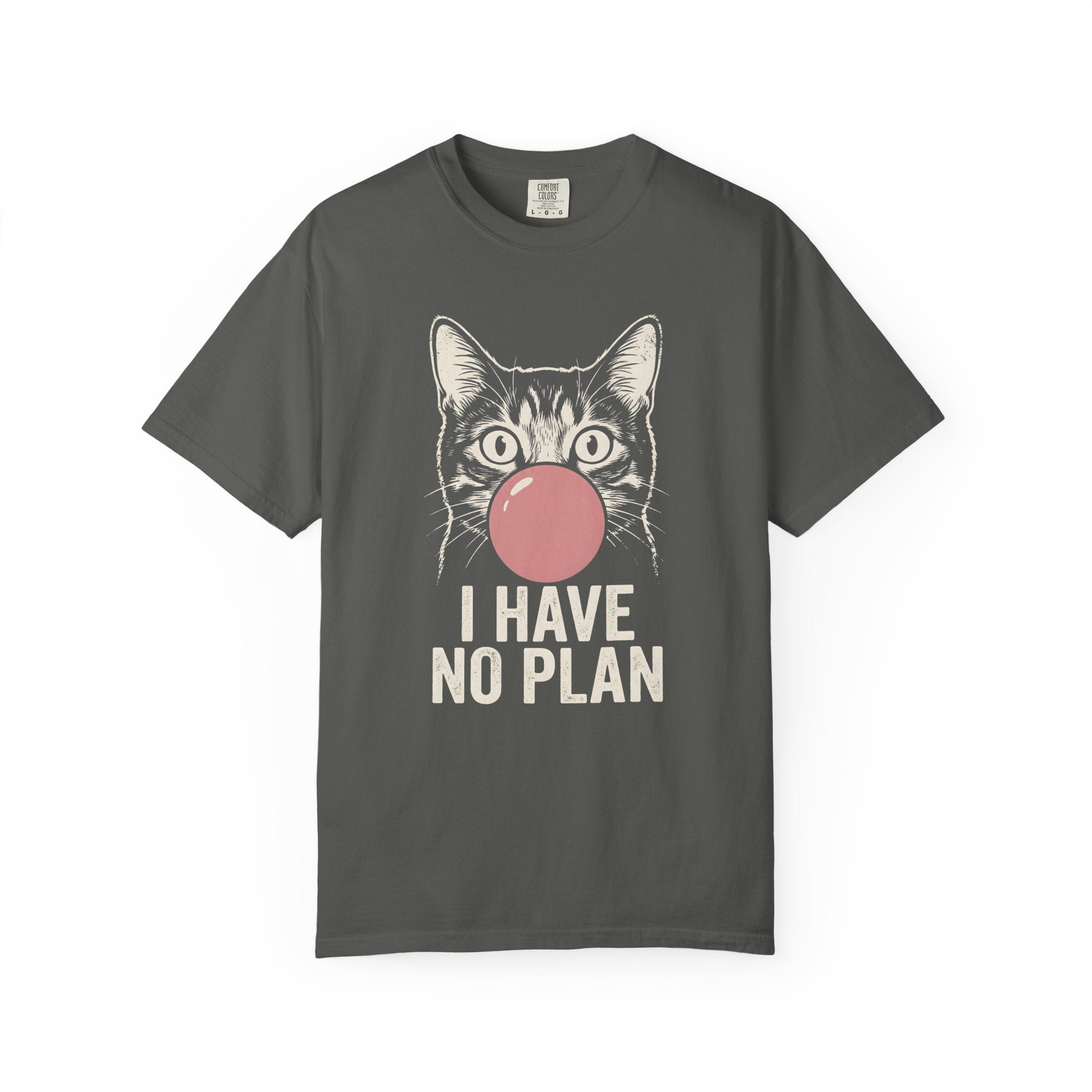 I Have No Plan Cat T-Shirt