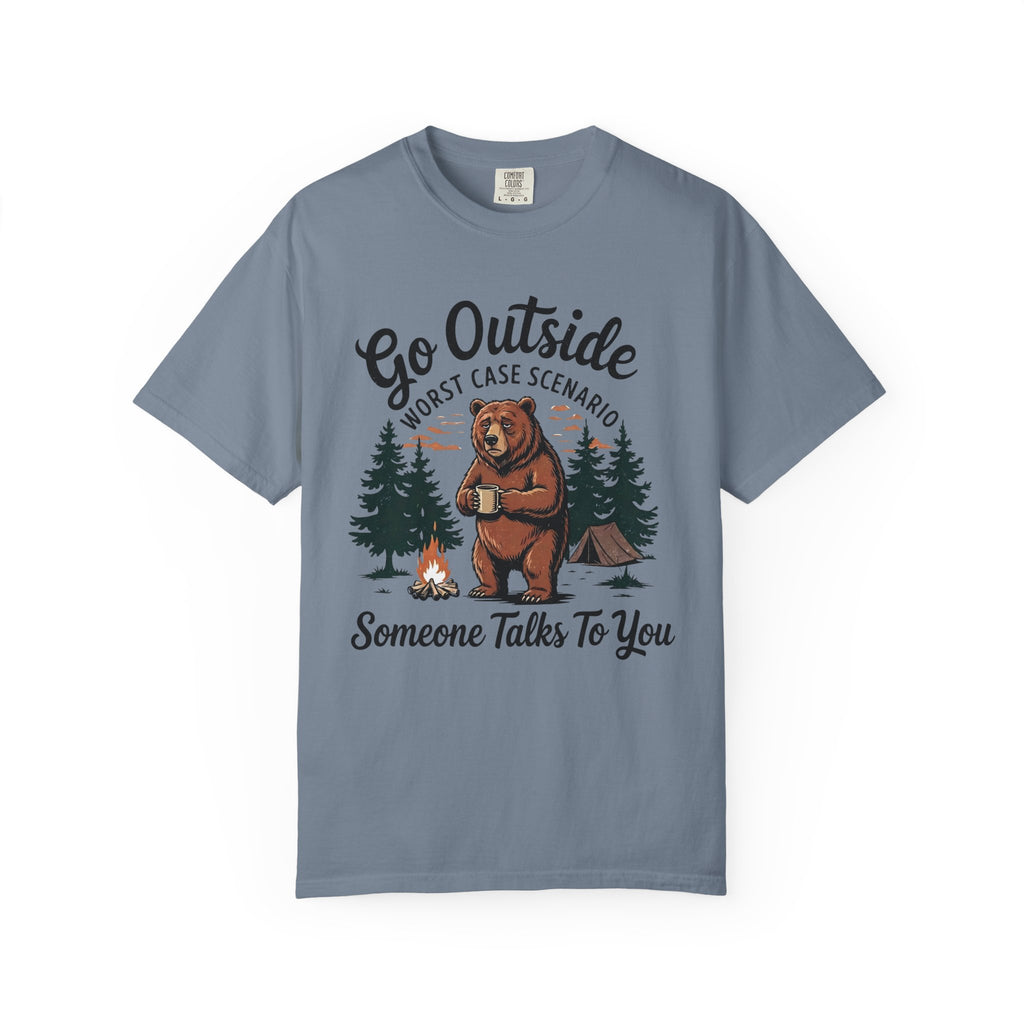 Go Outside Bear T-Shirt
