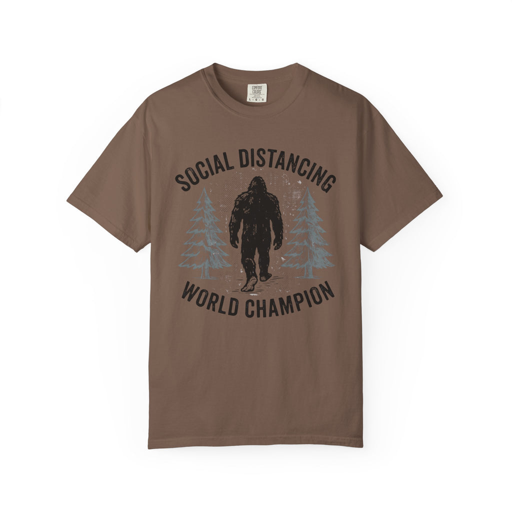 Bigfoot Social Distancing Champion T-Shirt