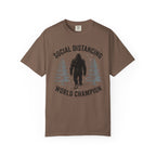 Bigfoot Social Distancing Champion T-Shirt