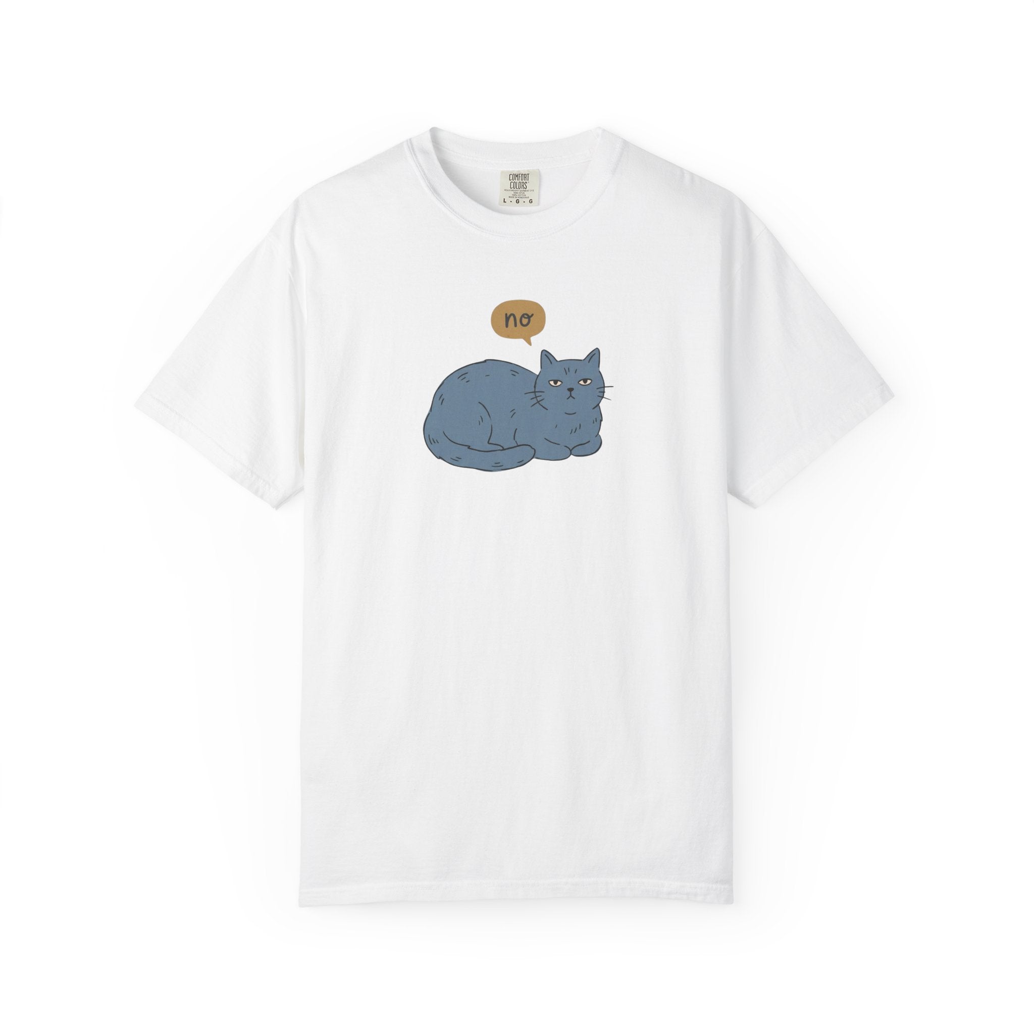 No Thought Bubble Cat T-Shirt