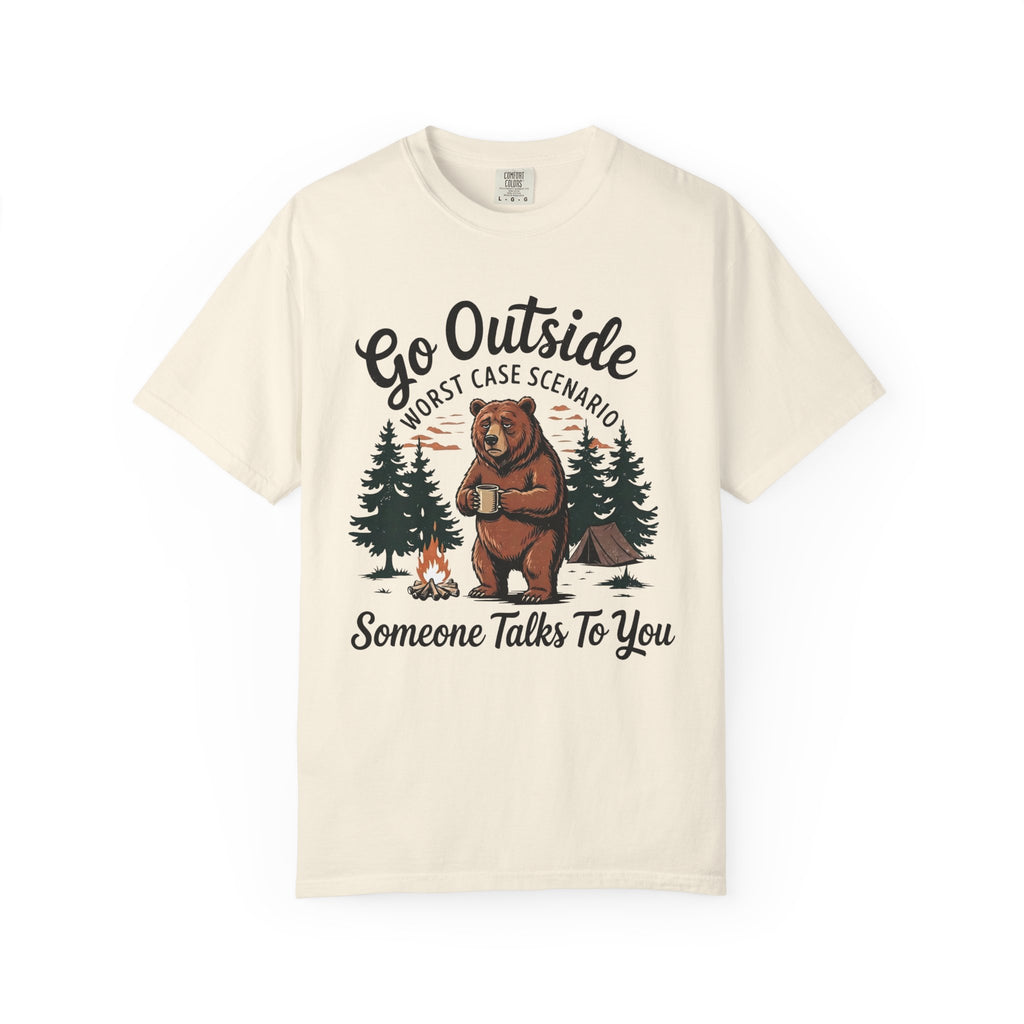 Go Outside Bear T-Shirt