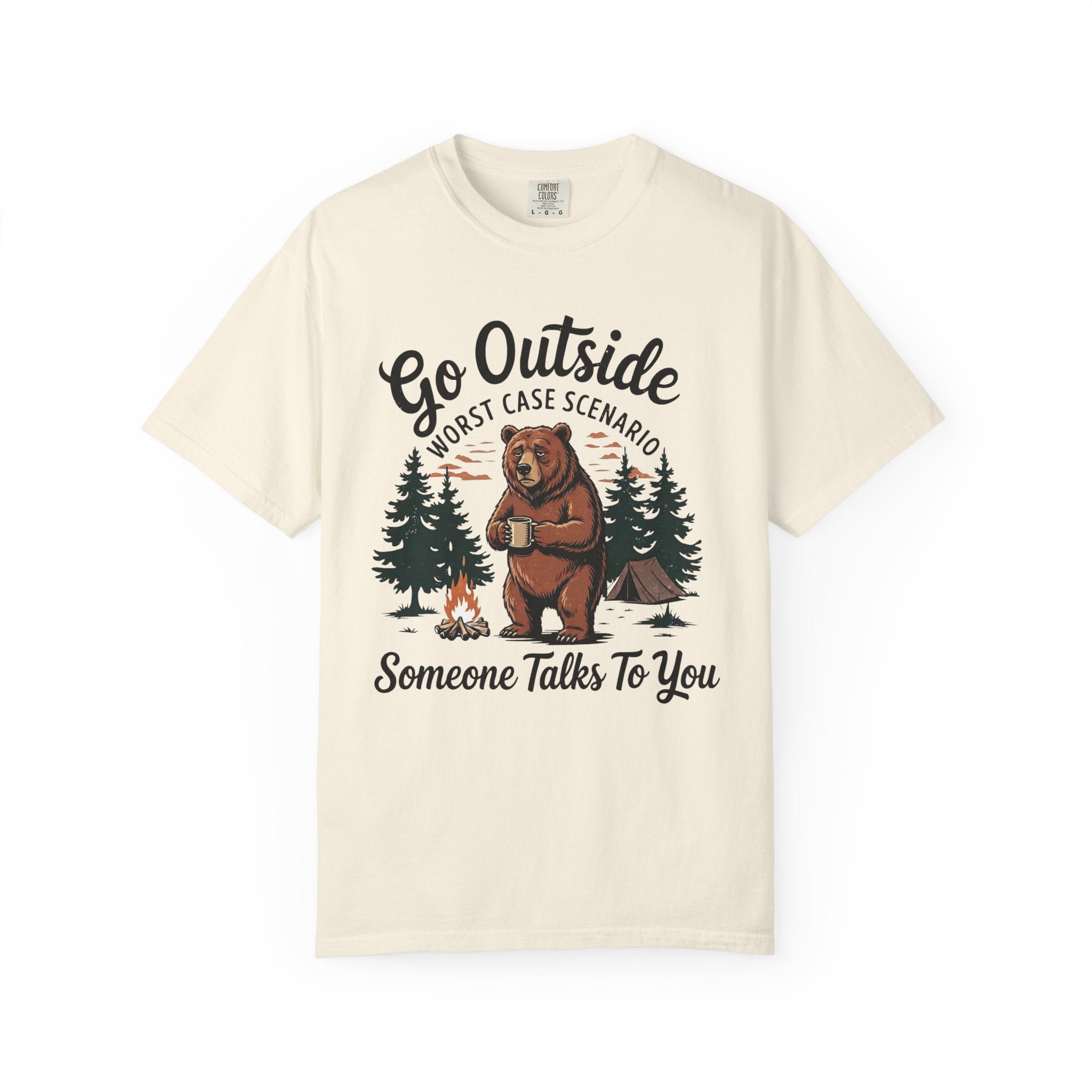 Go Outside Bear T-Shirt