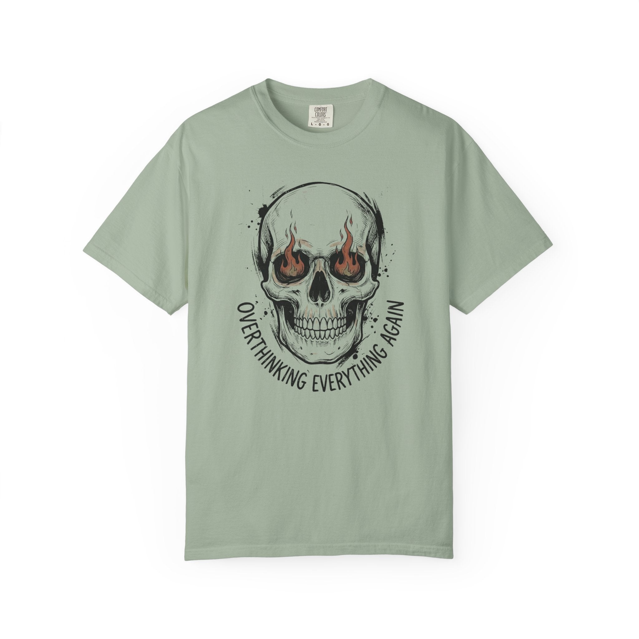 Overthinking Everything Skull T-Shirt
