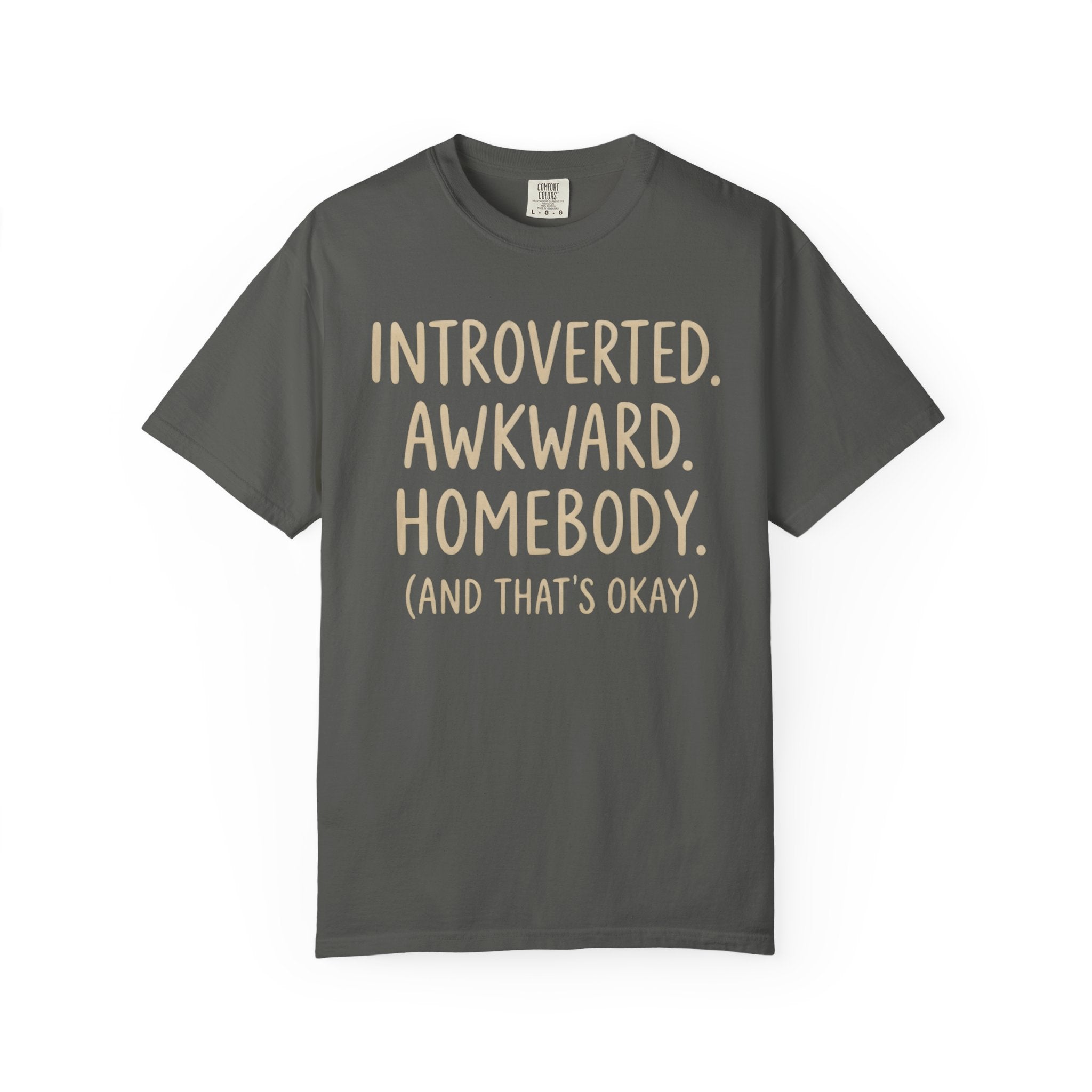 Introverted. Awkward. Homebody. T-Shirt