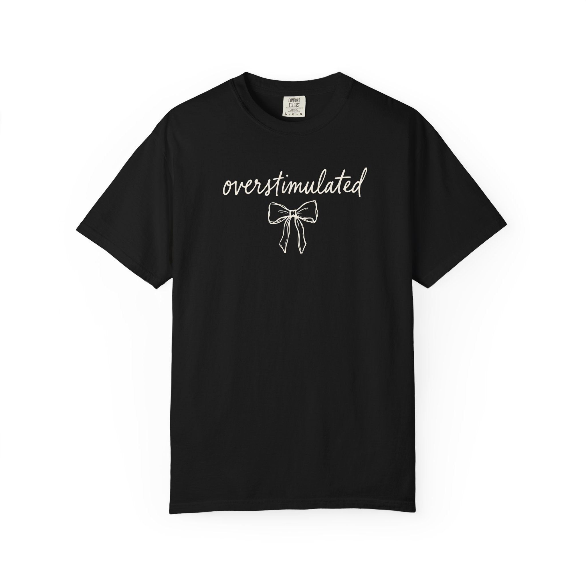 Overstimulated Coquette Bow T-Shirt