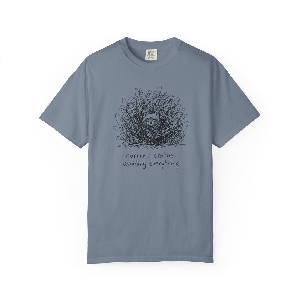 Avoiding Everything Raccoon T-Shirt