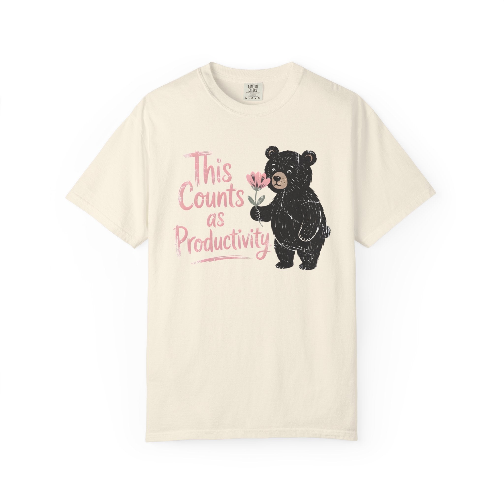 This Counts as Productivity Bear T-Shirt