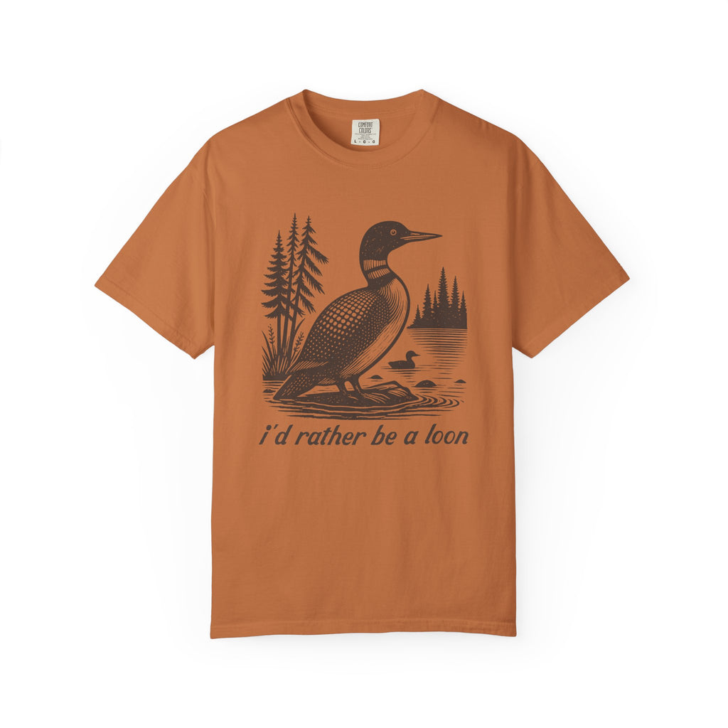 I'd Rather Be A Loon Duck T-Shirt