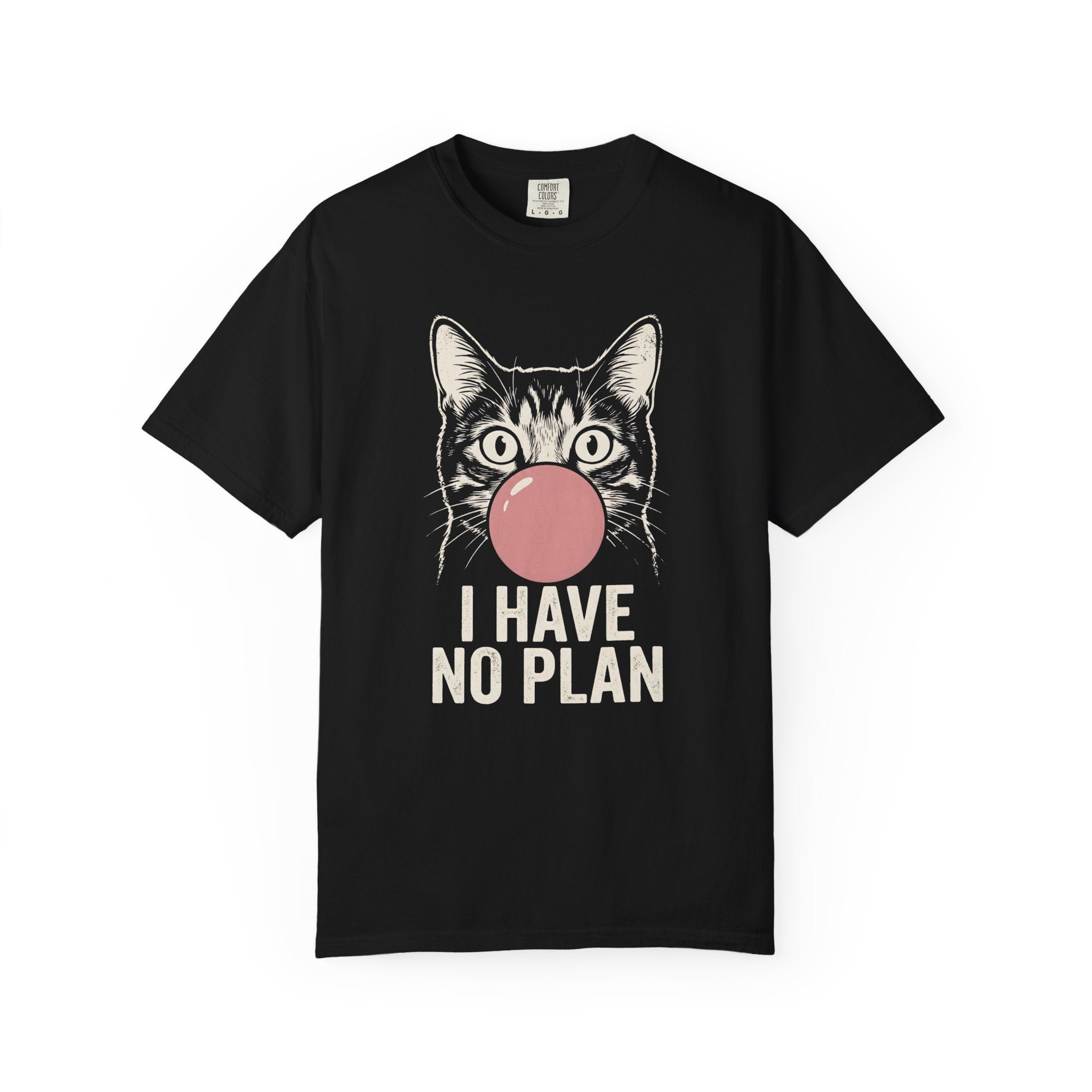 I Have No Plan Cat T-Shirt