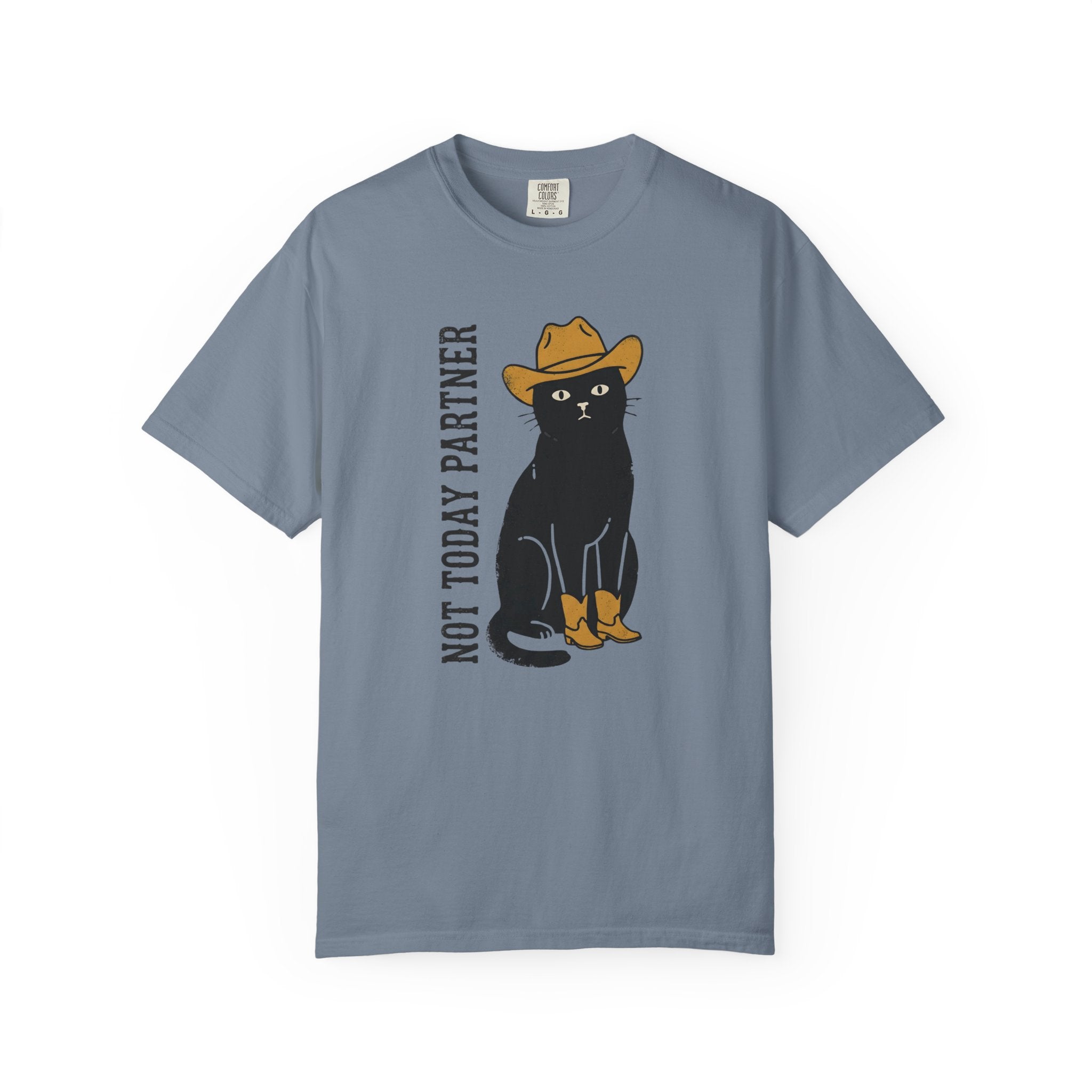 Not Today Partner Western Cat T-Shirt