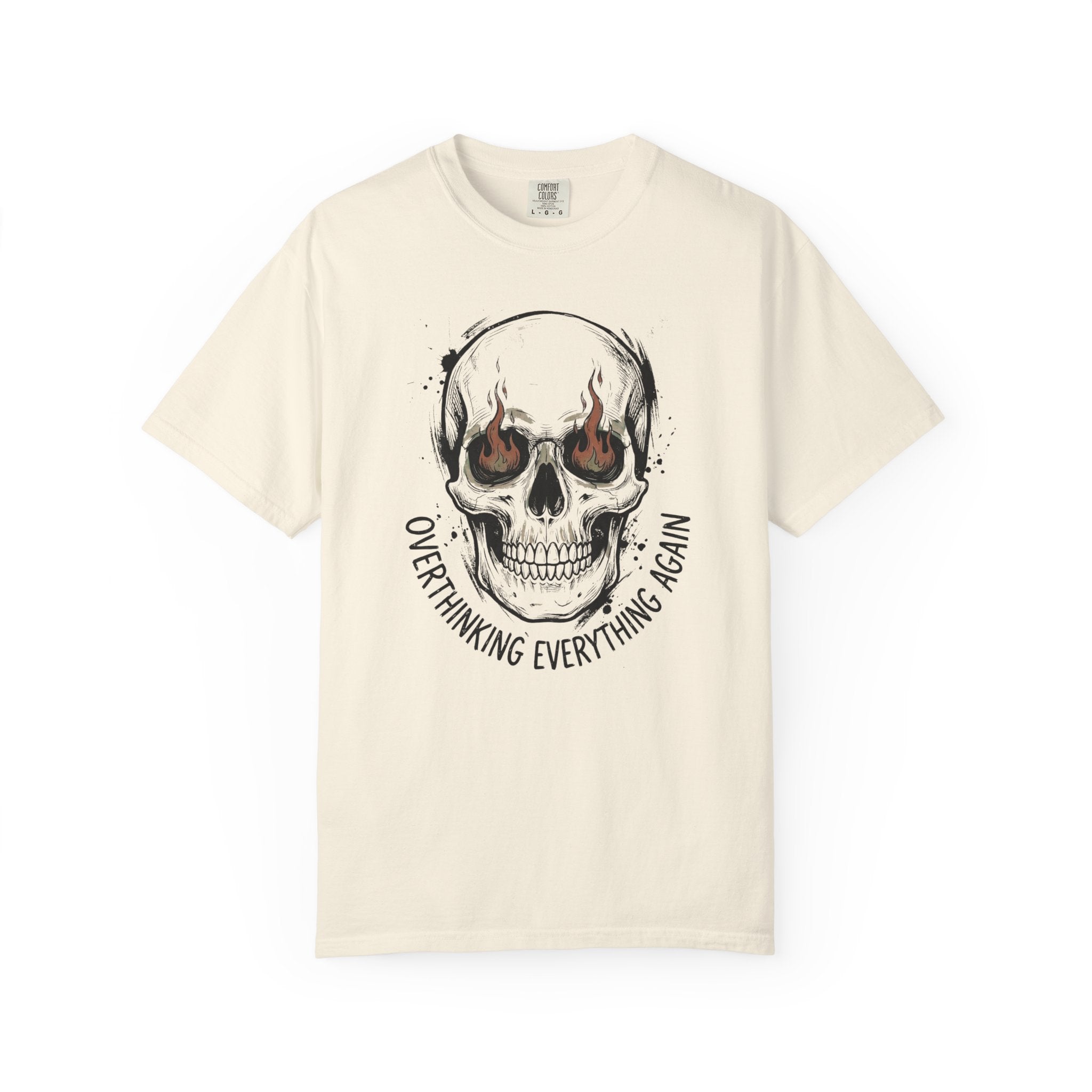 Overthinking Everything Skull T-Shirt