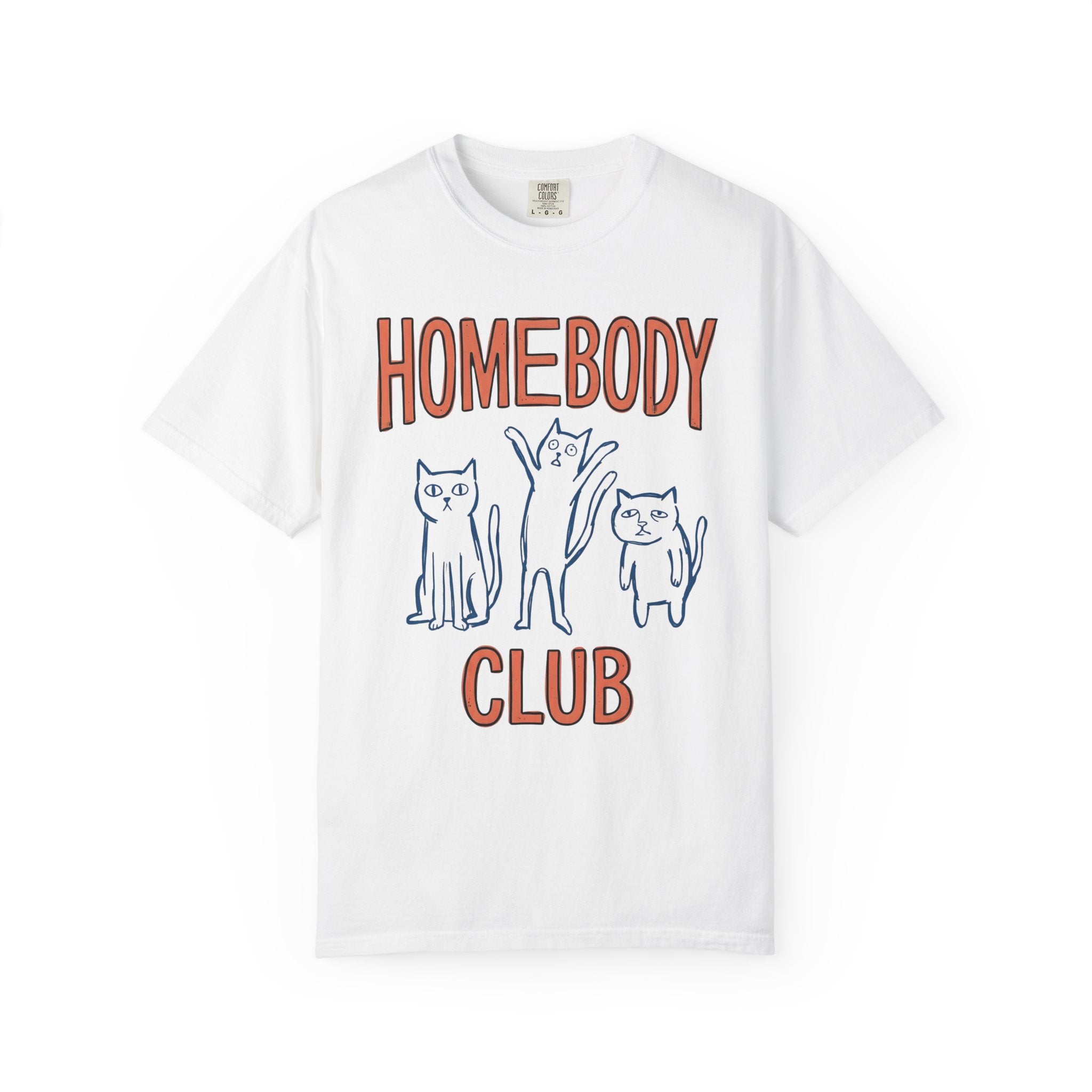 Homebody Club Cat T-Shirt