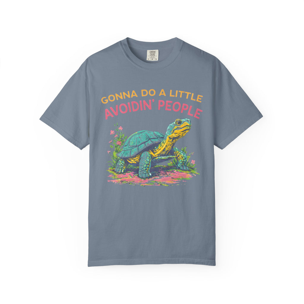 Avoidin' People Tortoise T-Shirt