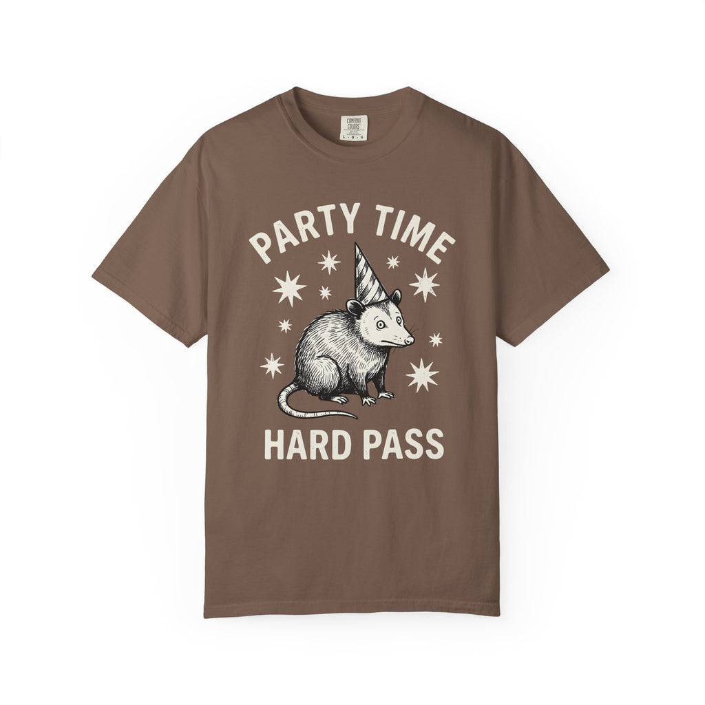 Party Time Hard Pass Opossum T-Shirt
