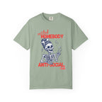Certified Homebody Anti-Social Club Skeleton T-Shirt
