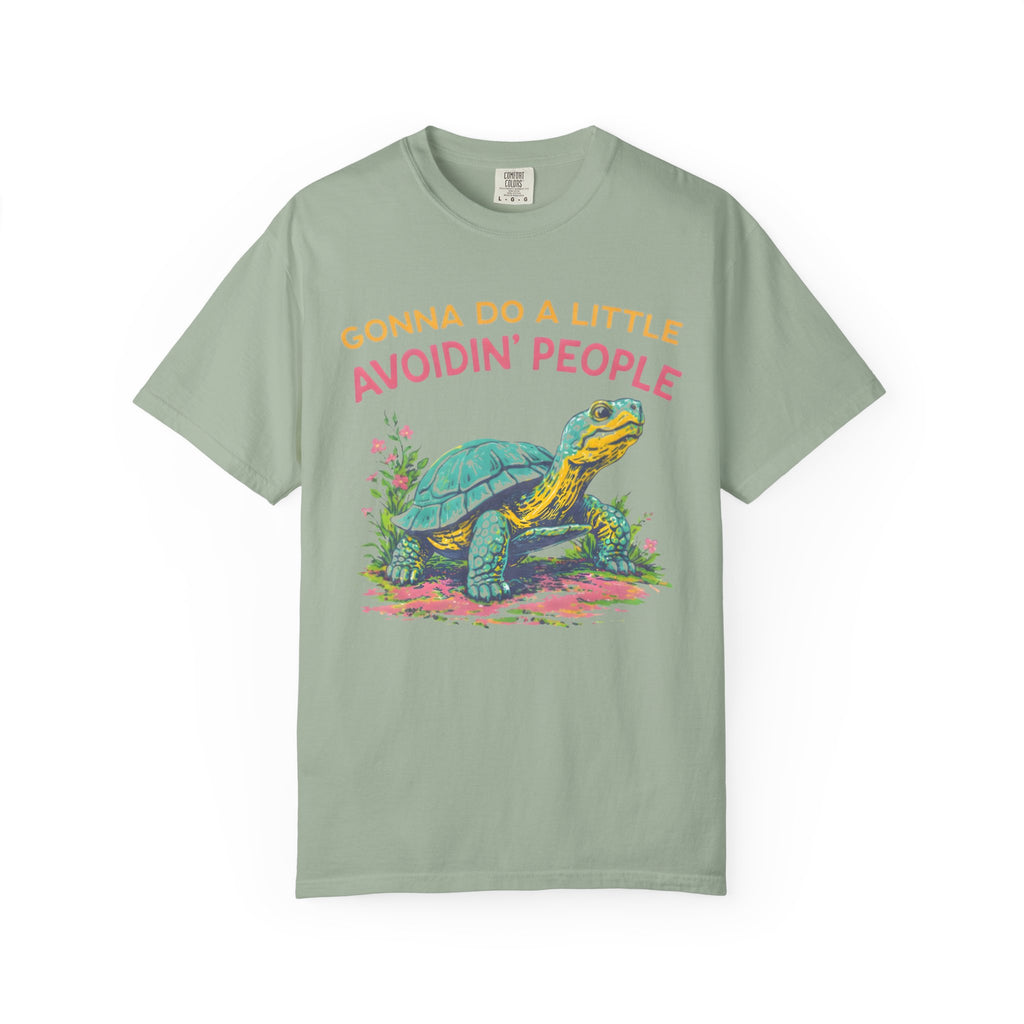 Avoidin' People Tortoise T-Shirt