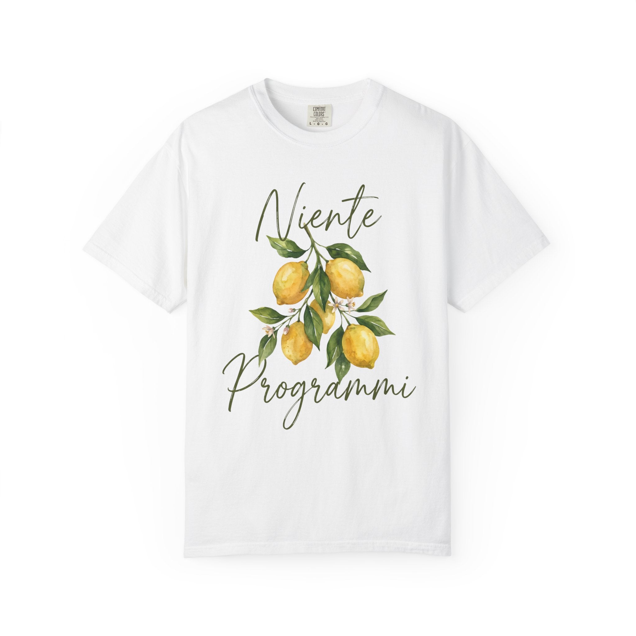 Niente Programmi, No Plans T-Shirt