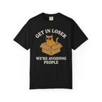 Get In Loser Avoiding People Cat T-Shirt