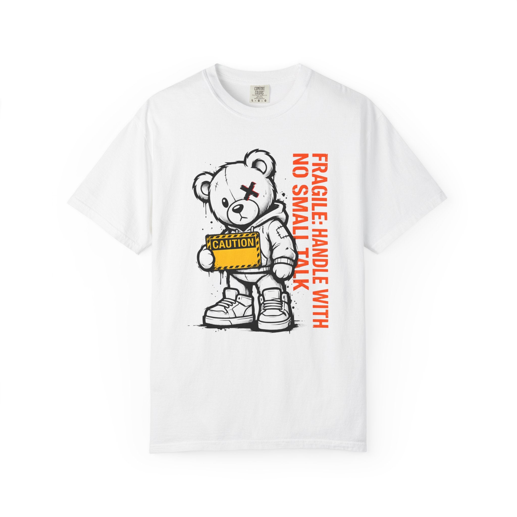 No Small Talk Bear T-Shirt