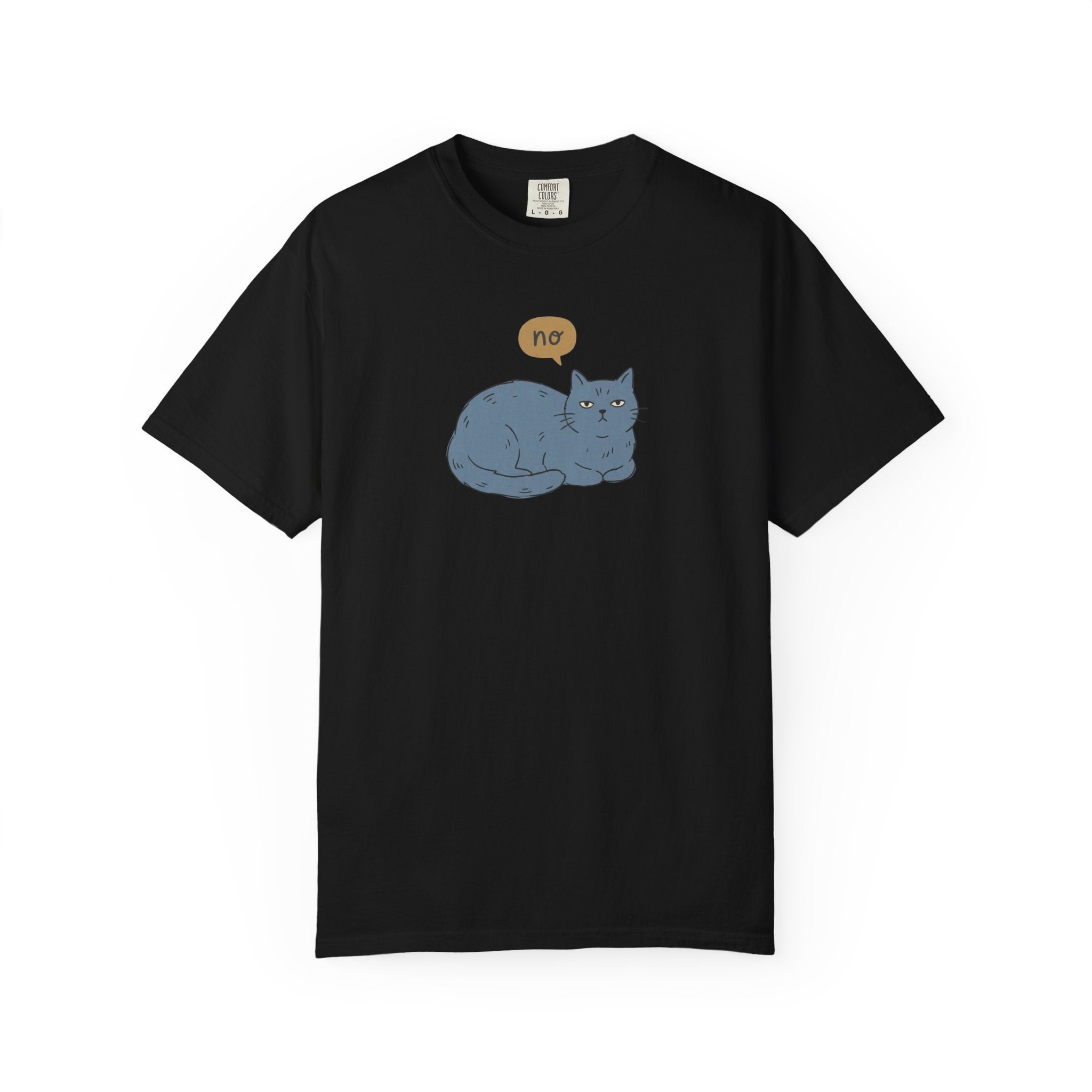 No Thought Bubble Cat T-Shirt