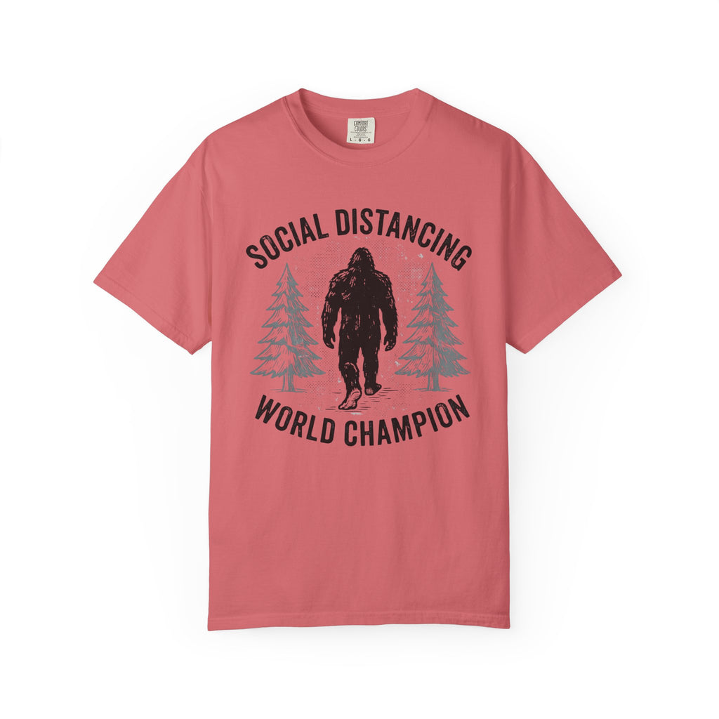 Bigfoot Social Distancing Champion T-Shirt