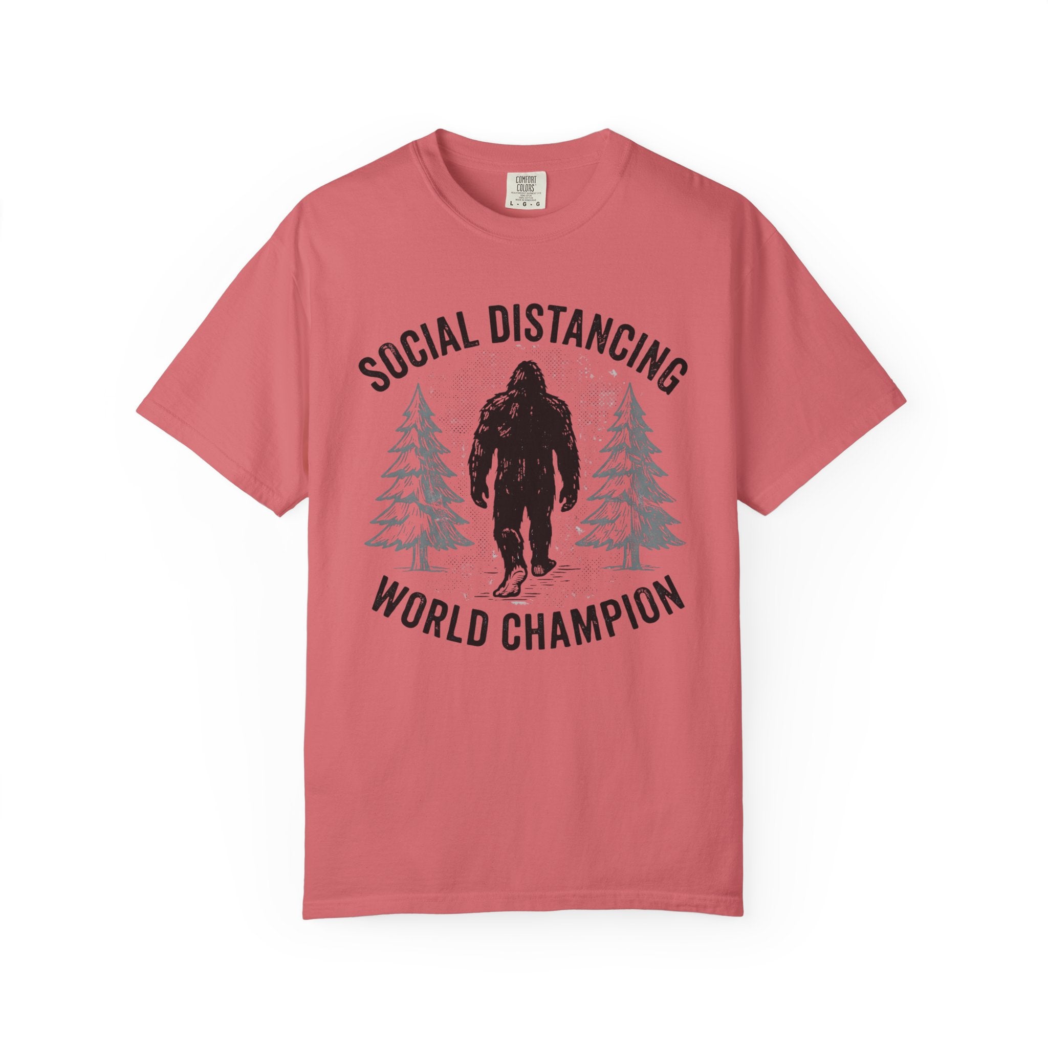 Bigfoot Social Distancing Champion T-Shirt