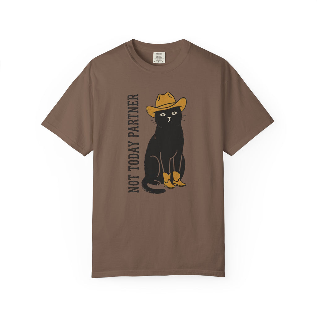 Not Today Partner Western Cat T-Shirt