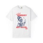 Certified Homebody Anti-Social Club Skeleton T-Shirt