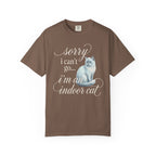 Sorry I Can't Go Cat T-Shirt