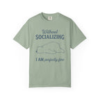 Without Socializing Polar Bear T-Shirt