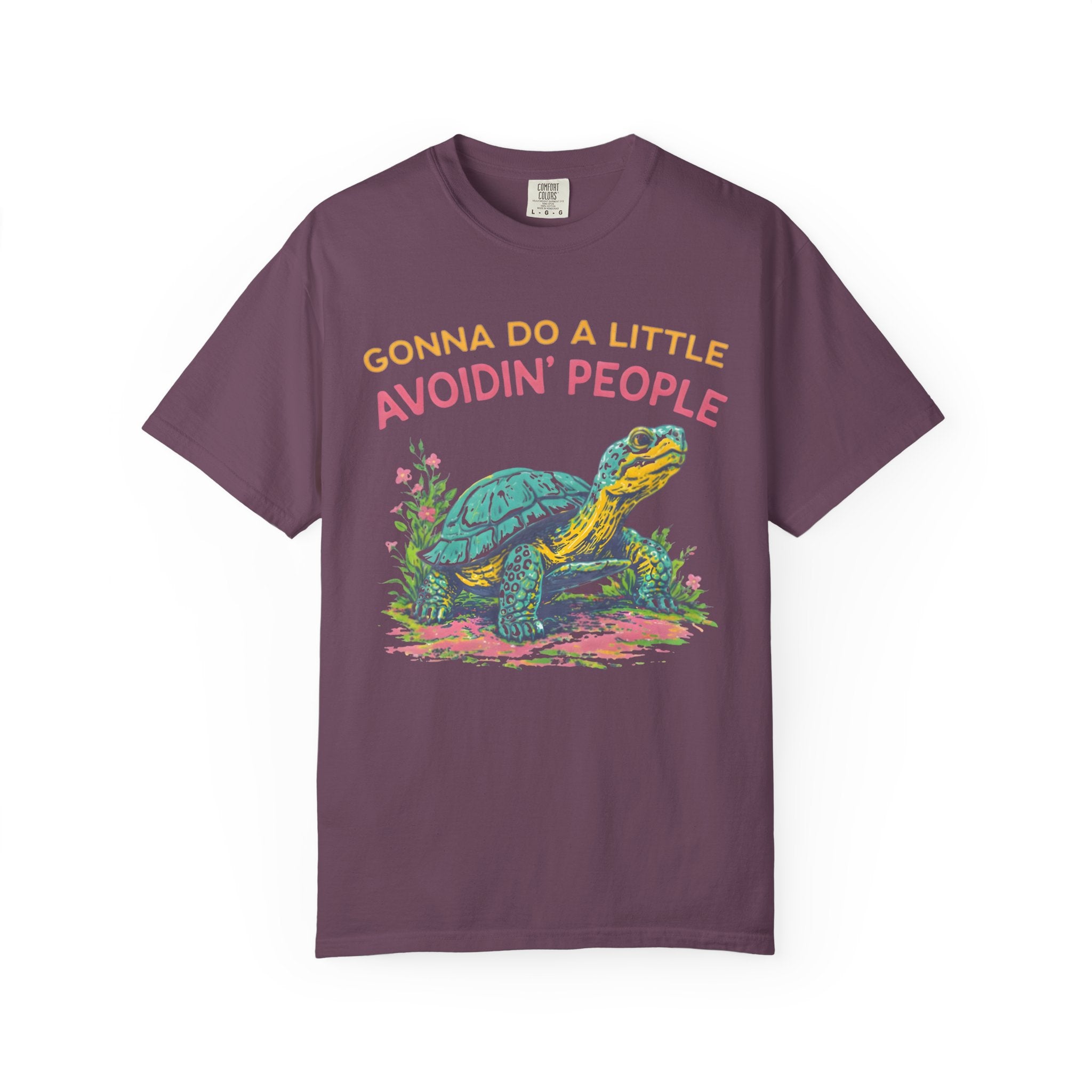 Avoidin' People Tortoise T-Shirt