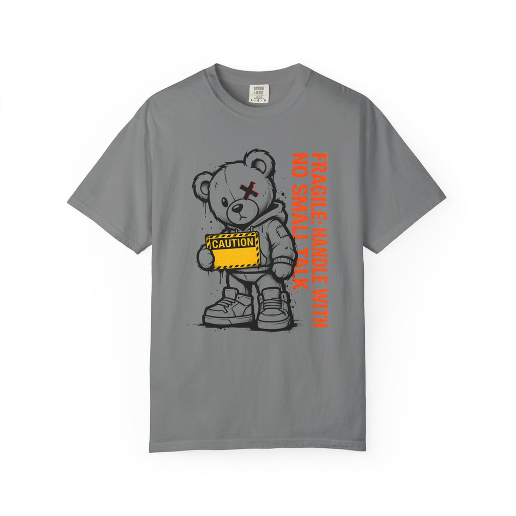 No Small Talk Bear T-Shirt