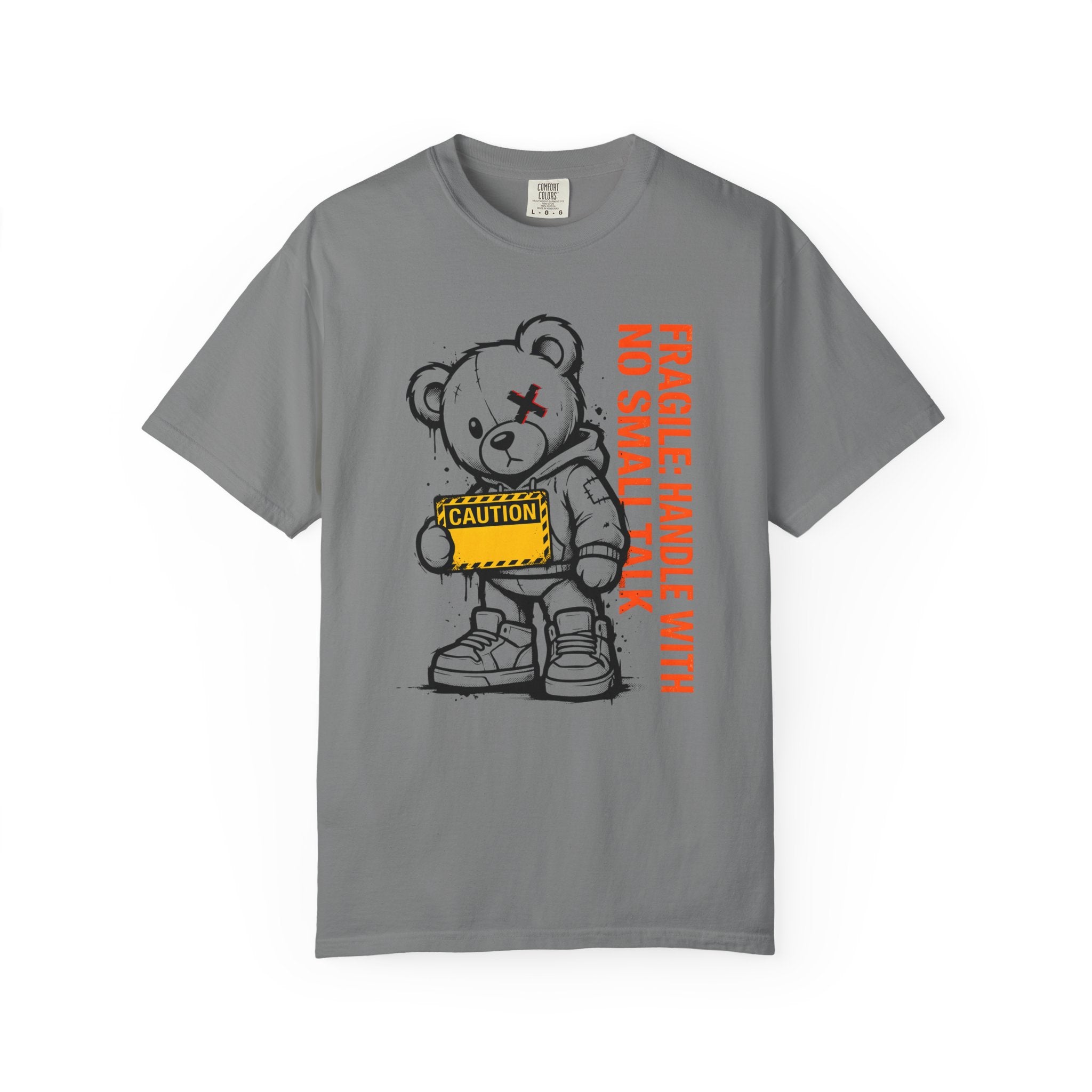 No Small Talk Bear T-Shirt