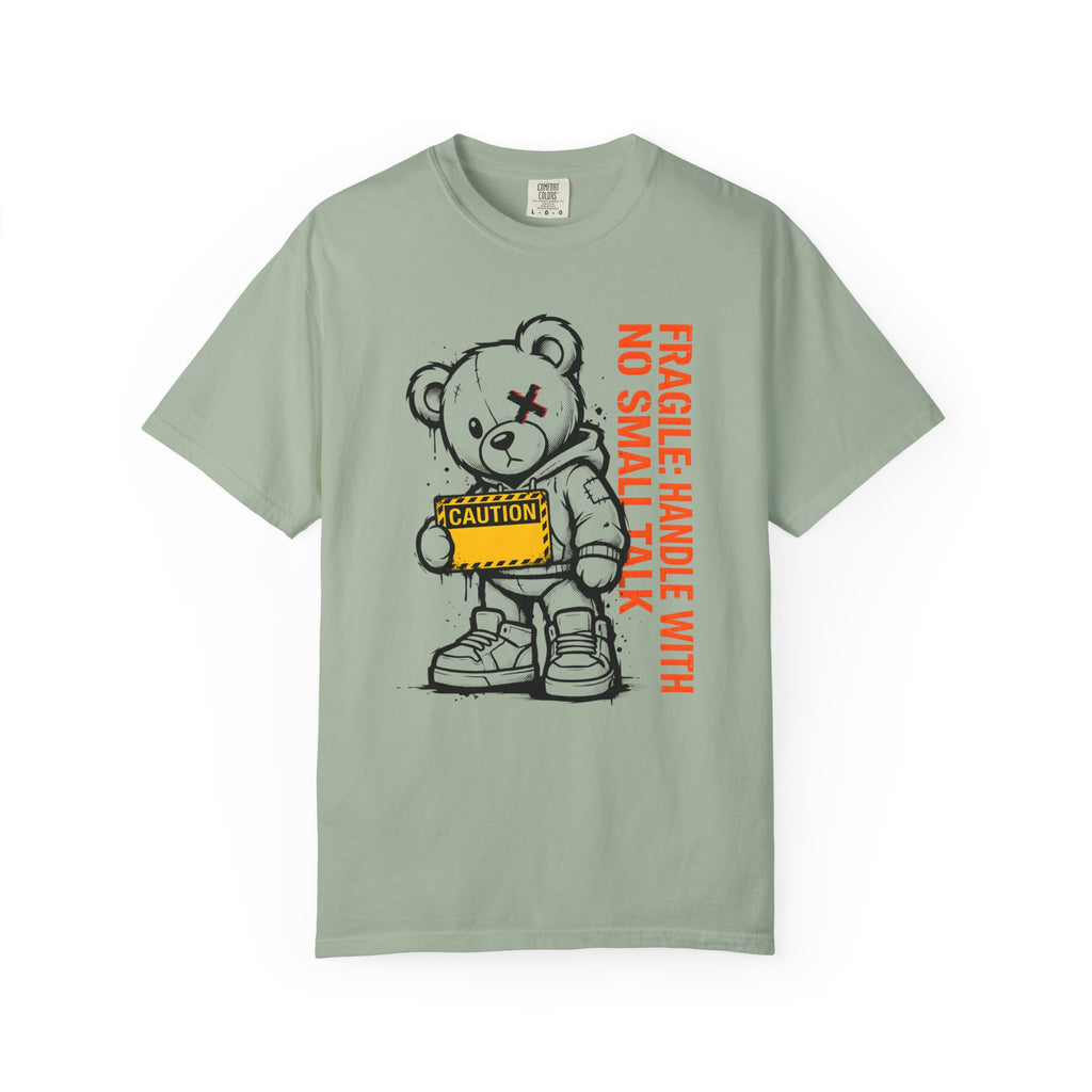 No Small Talk Bear T-Shirt
