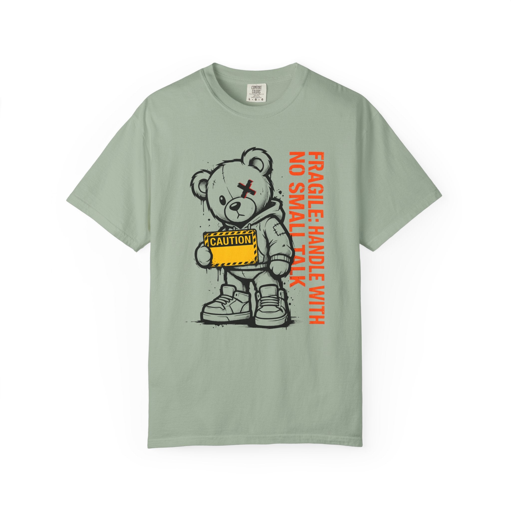 No Small Talk Bear T-Shirt